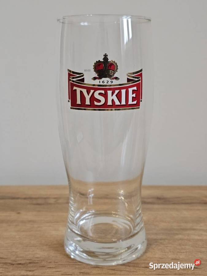 szklanka na piwo Tyskie pokal kufel 500 ml podkarpackie Krosno