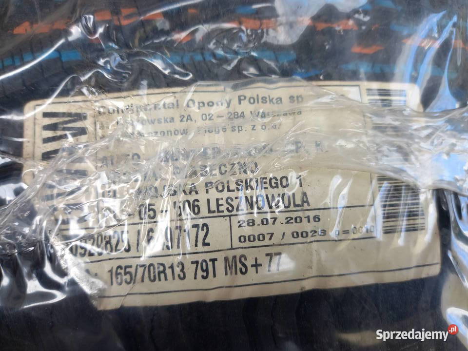 Opona Zimowa UNIROYAL MS PLUS 77 13 16570R13 Gliwice