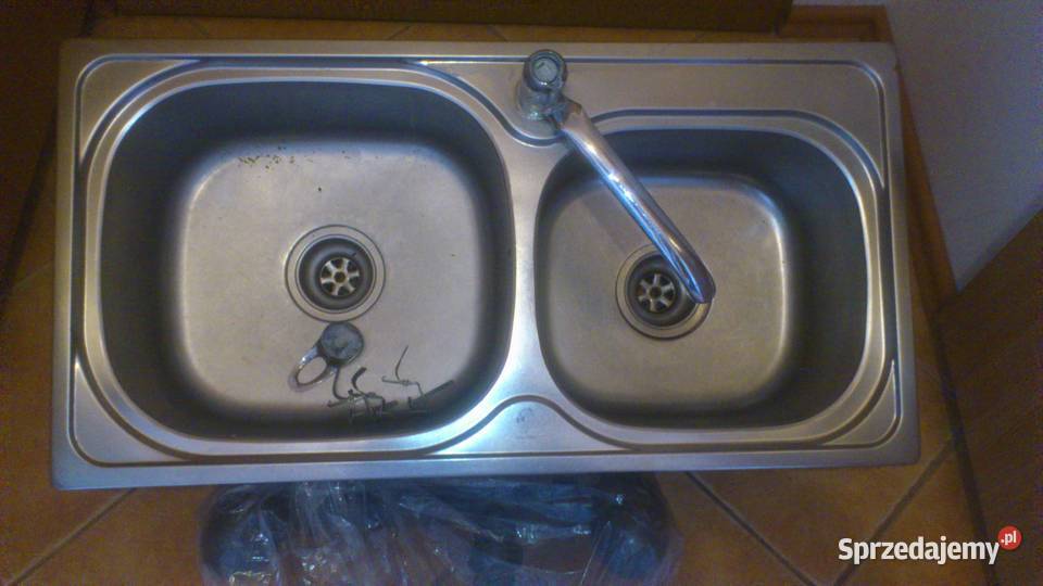 Zlewozmwak seahorse dwukomorowy ze stali Łódź