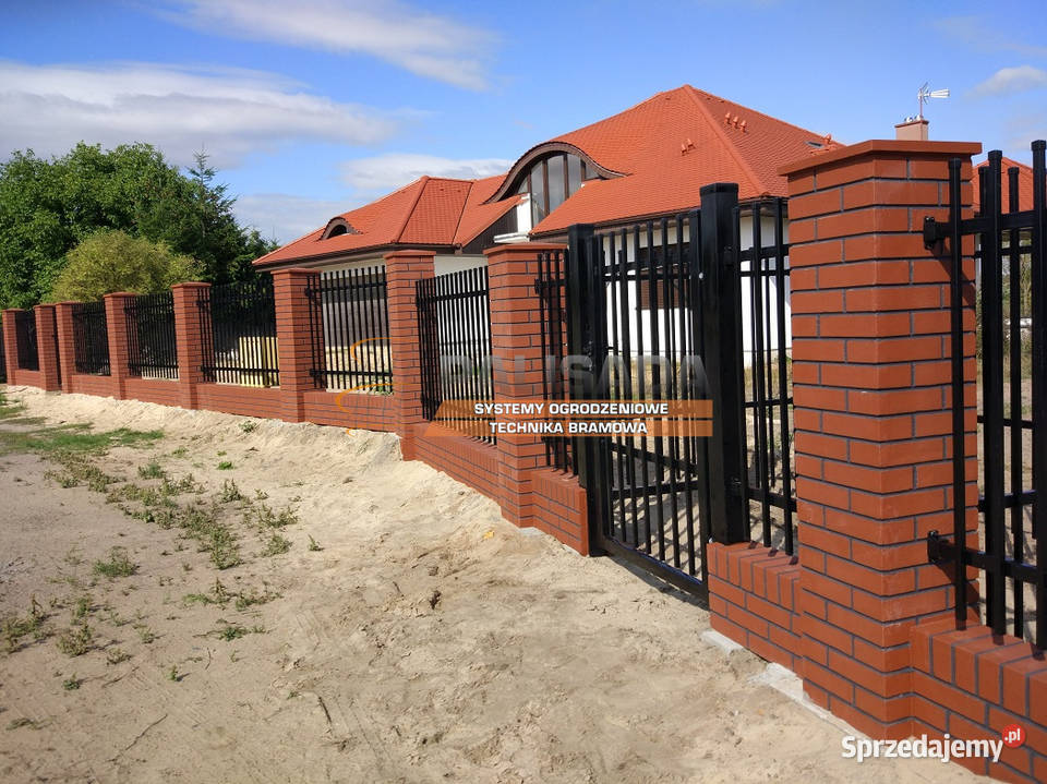 IMITACJA KLINKIERU Ogrodzenia ala KLINKIER CAŁA Bydgoszcz