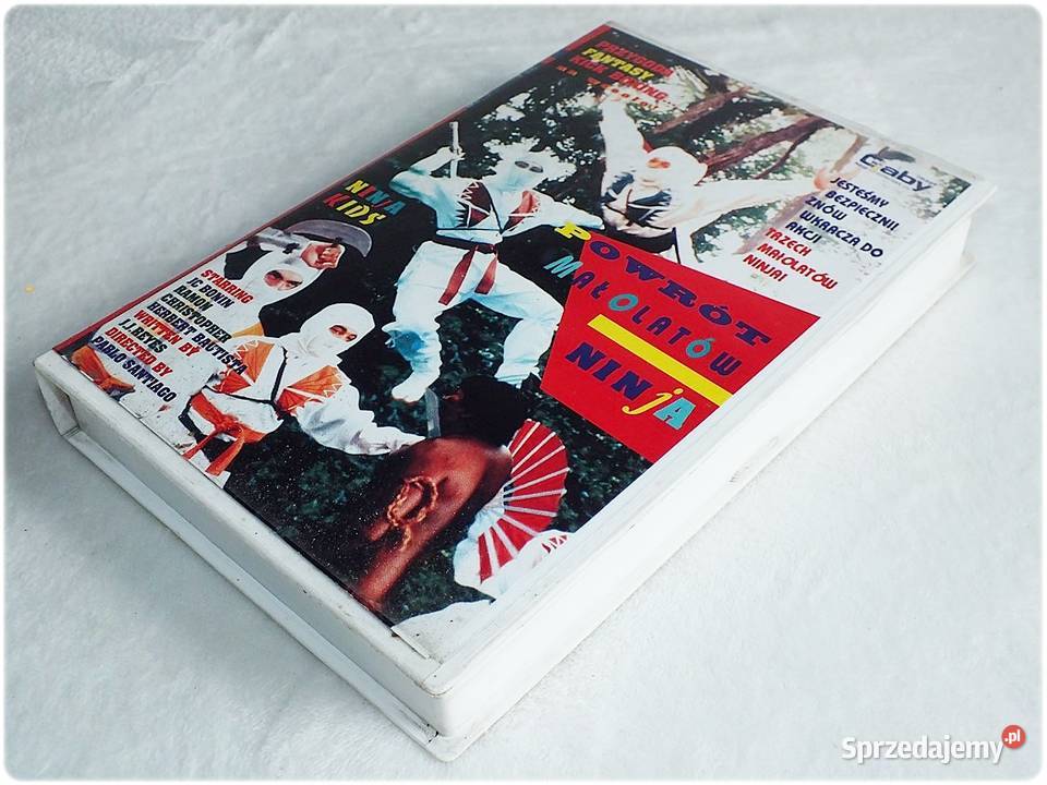 Kaseta VHS Powrót Małolatów Ninja Ninja Kids Żary sprzedam