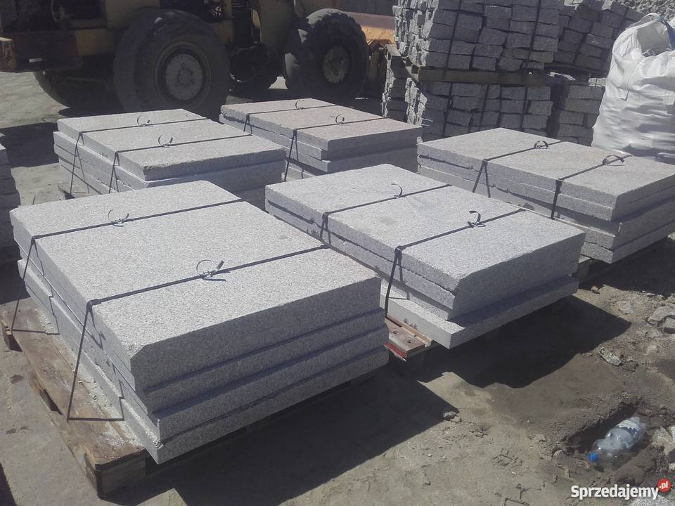 Schody granitowe Parapety Płyty Murki Kostka Świeradów-Zdrój