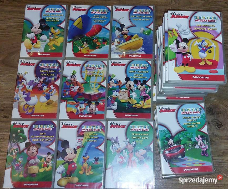 Klub Przyjaciół Myszki Miki 27 DVD Polski Włocławek
