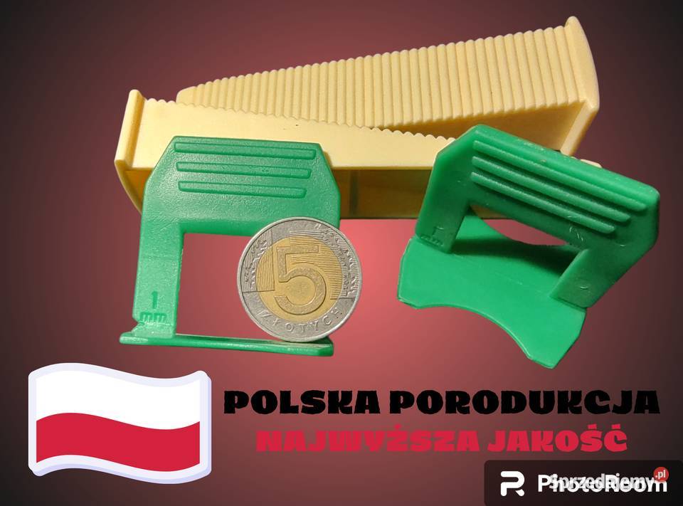 SYSTEM POZIOMOWANIA fuga 3mm HURT 6000 elementów Katowice