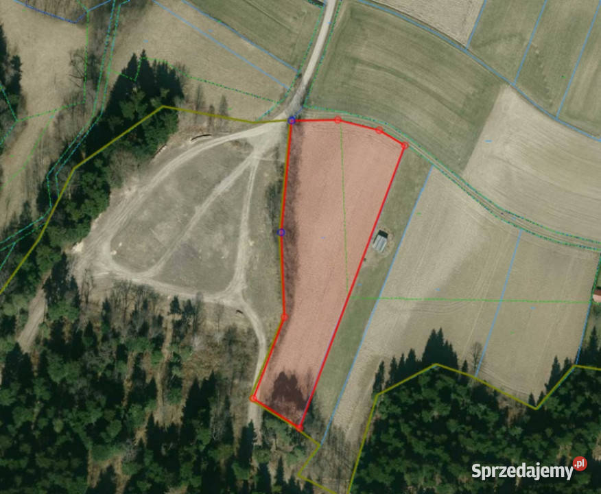 Działka rolna z decyzją o warunkach zabudowy 561m2 Nieruchomości Kozłówek