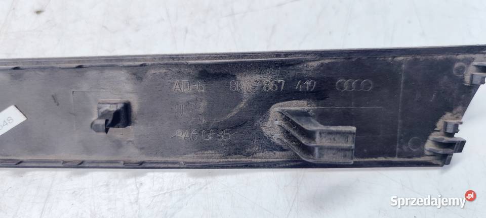 LISTWA DEKOR DRZWI AUDI A4 B8 LEWY T 8K0867419 osobowe Przystajń sprzedam