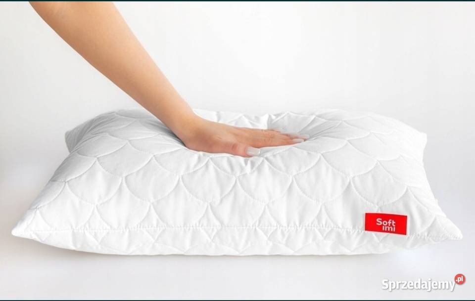 2 x PODUSZKA 45X45 antyalergiczna zamek GRUBA śląskie Mikołów sprzedam