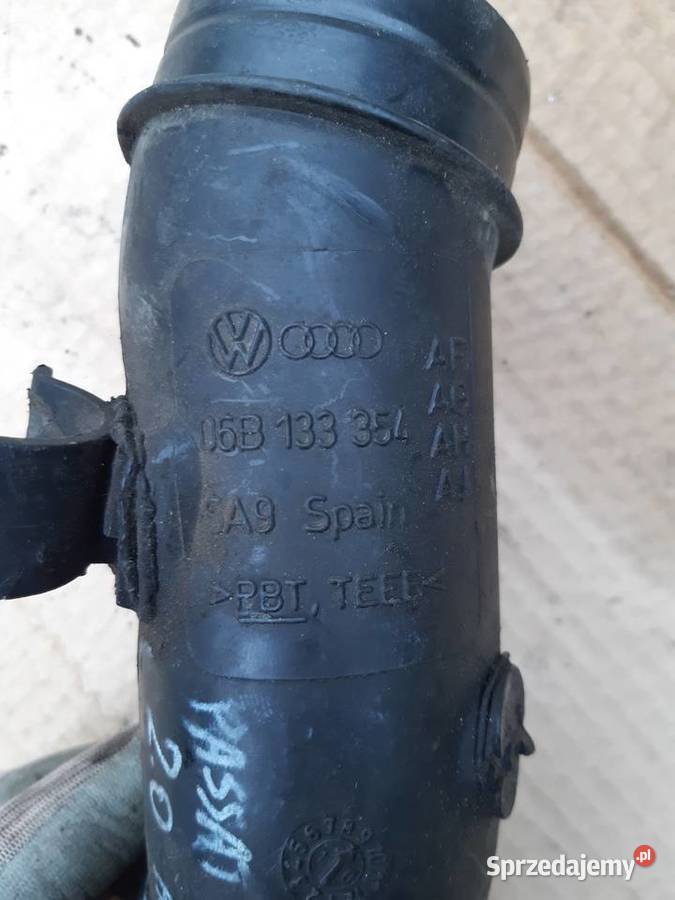 Passat B5 20 AZM Rura dolotowa powietrza