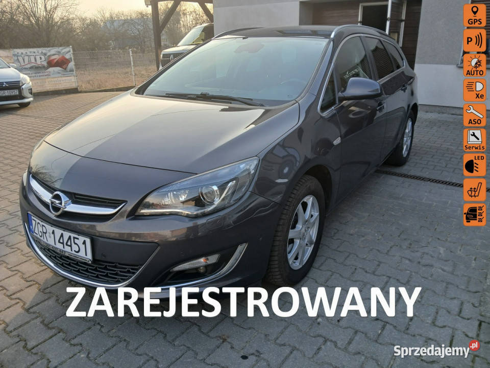 Opel Astra 16 CTDI alufelgi klimatronik navi wielofunkcyjna kierownica Gryfino