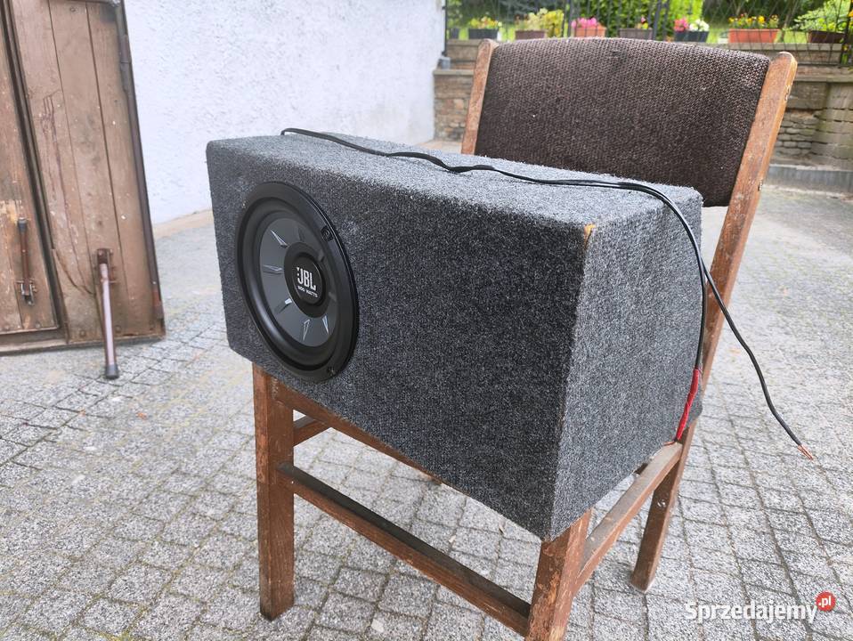 Skrzynia bassowa basowa tuba subwoofer JBL Stage Głośniki Niegowonice