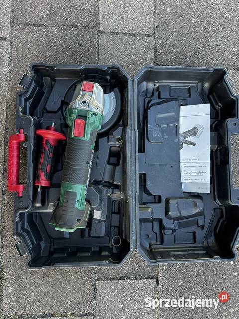 Akumulatorowa szlifierka PARKSIDE PWSA 20LiD4 Dąbie