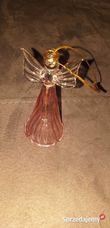 Aniolek dzwoneczek szkło mazowieckie Legionowo