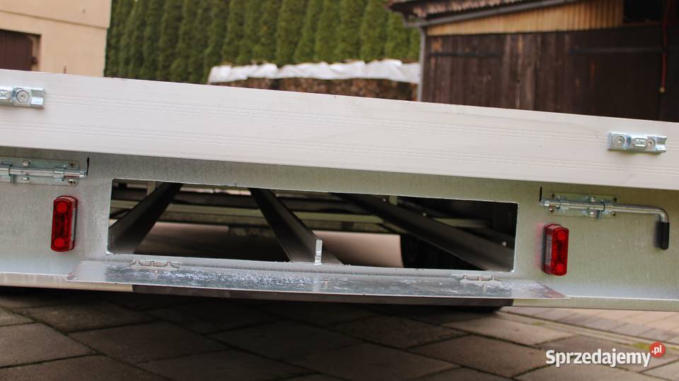 Przyczepa laweta platforma burtowa Głowacz 2024 Motoryzacja Pogorzela