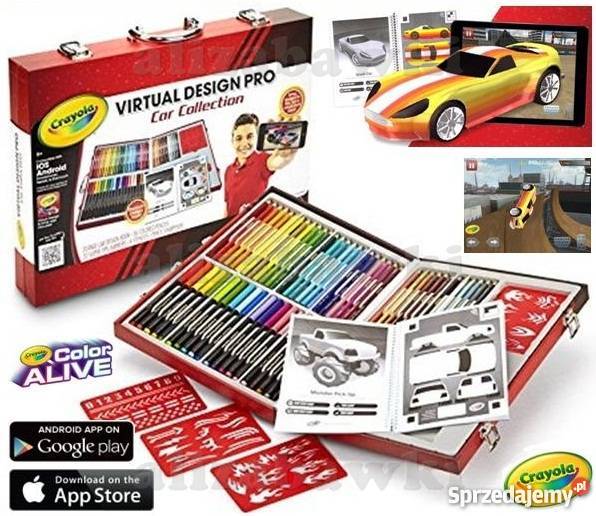 Kredki Pisaki Flamastry Zestaw Interaktywny Cars Mogilany
