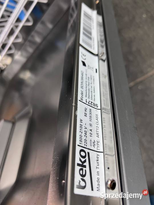 Zmywarka Beko BDN36640 60 do zabudowy Sprawna mazowieckie