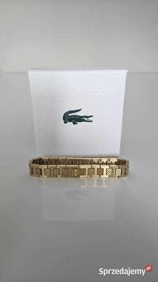 Lacoste złota bransoletka