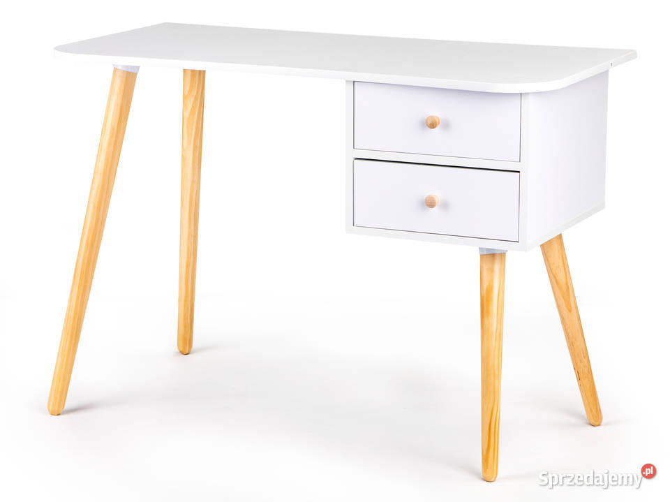 Nowoczesne biurko komputerowe stolik 2 szuflady Smogorzów