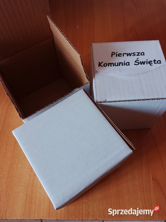 karton fasonowy jednostronnie biały 11x11x11