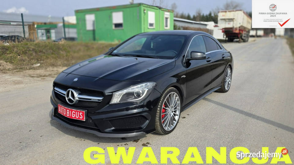 Mercedes CLA 45 AMG SALON POLSKA faktura vat Lębork