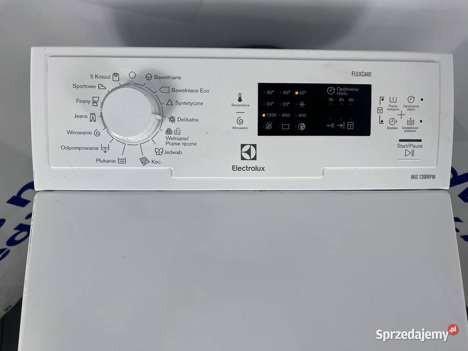 Pralka Electrolux Soft Open Eco 6 1200ob A mazowieckie Wiejca
