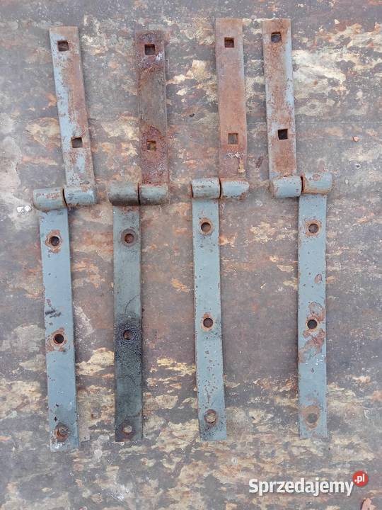 Zawiasy grill wędzarnia przyczepka sam dwukółka Działyń