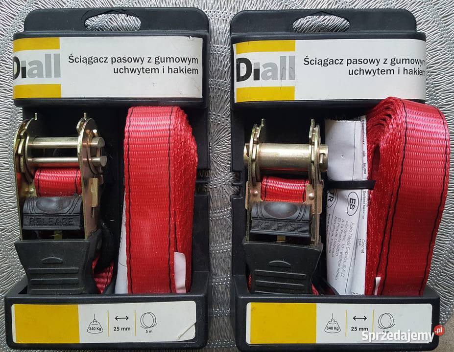 Pas transportowy Diall polipropylenowy 25 mm x 5 mazowieckie Ząbki