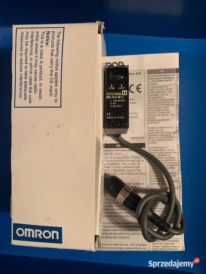 Sensor Czujnik Omron E3SCL2M1J Pozostałe Warszawa