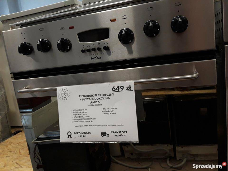 Piekarnik AMICA do zabudowy płyta ceramiczna Pozostałe Opole