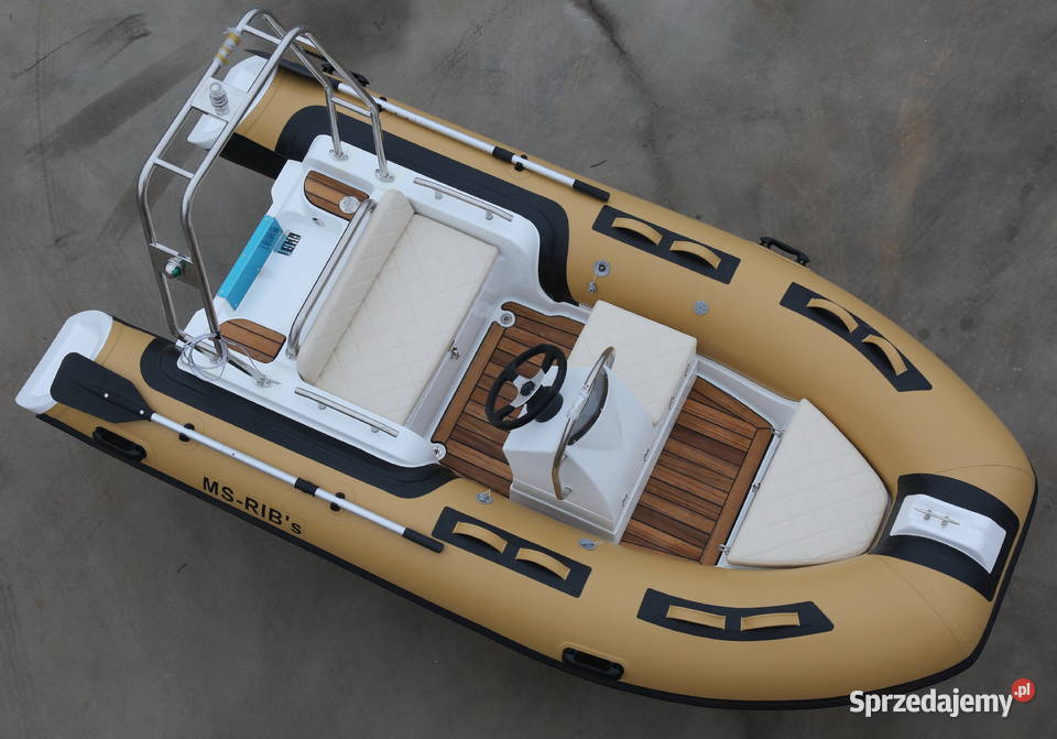 Motorówka RIB 360 Hypalon Silnik Suzuki DF20ARS pełny VAT Gliwice