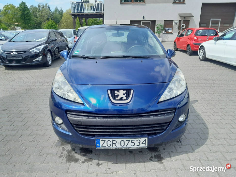 Peugeot 207 14i klimatyzacja alufelgi elektryka niebieski Gryfino