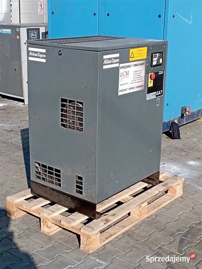 Sprężarka śrubowa Atlas Copco GA7 7KW S003799 Wilków