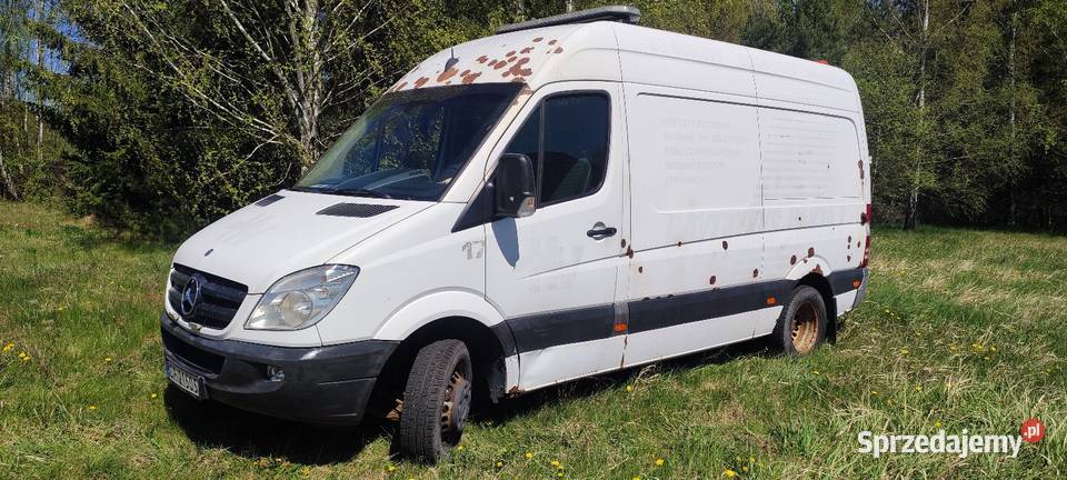 Mercedes Benz Sprinter 516 WUKO do czyszczenia śląskie Częstochowa