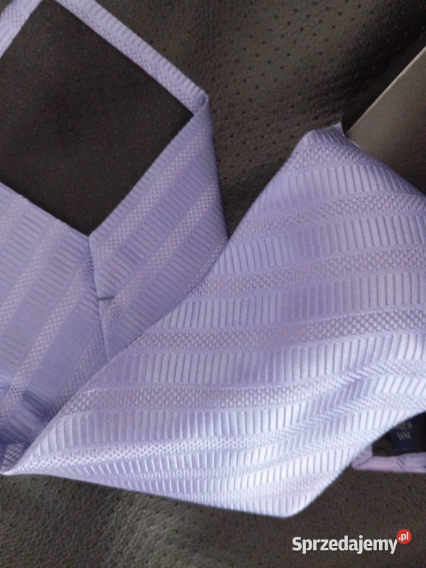 Krawat Męski Liliowy Nowy Florence Bydgoszcz