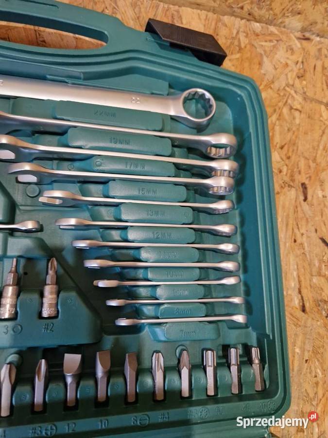 ZESTAW NARZĘDZIOWY KLUCZY NASADOWYCH NASADEK Głogowa