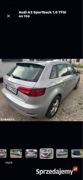 Audi A3 benzyna stan led matrix 79tyśKM bogata zachodniopomorskie