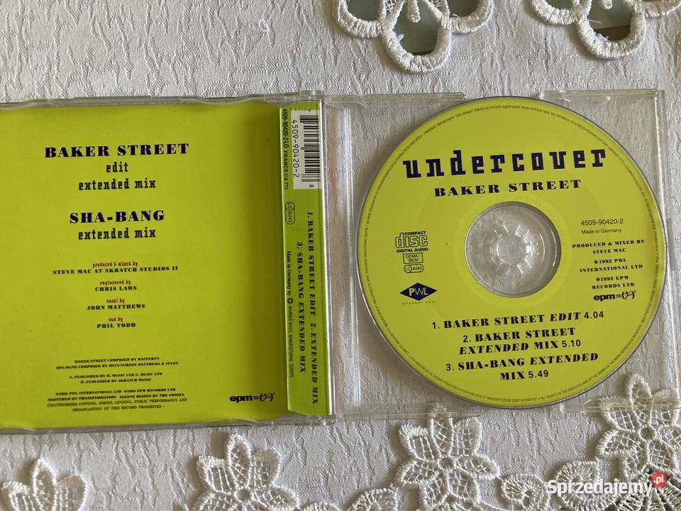 Płyta CD Single Undercover Baker Street Maxi Płyty i kasety Czerwionka-Leszczyny