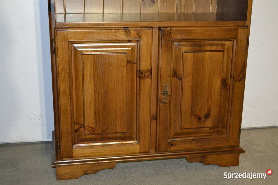 regał biblioteka sosnowa rustykalna Będzin sprzedam