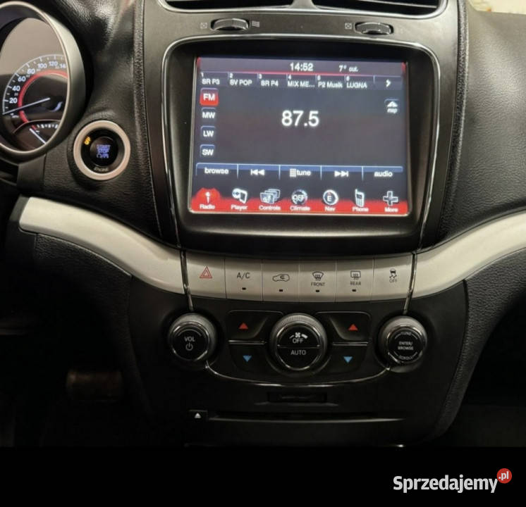 Fiat Freemont 20d 170 automat 7os Skóry Navi DVD relingi dachowe Fiat Gdańsk sprzedam
