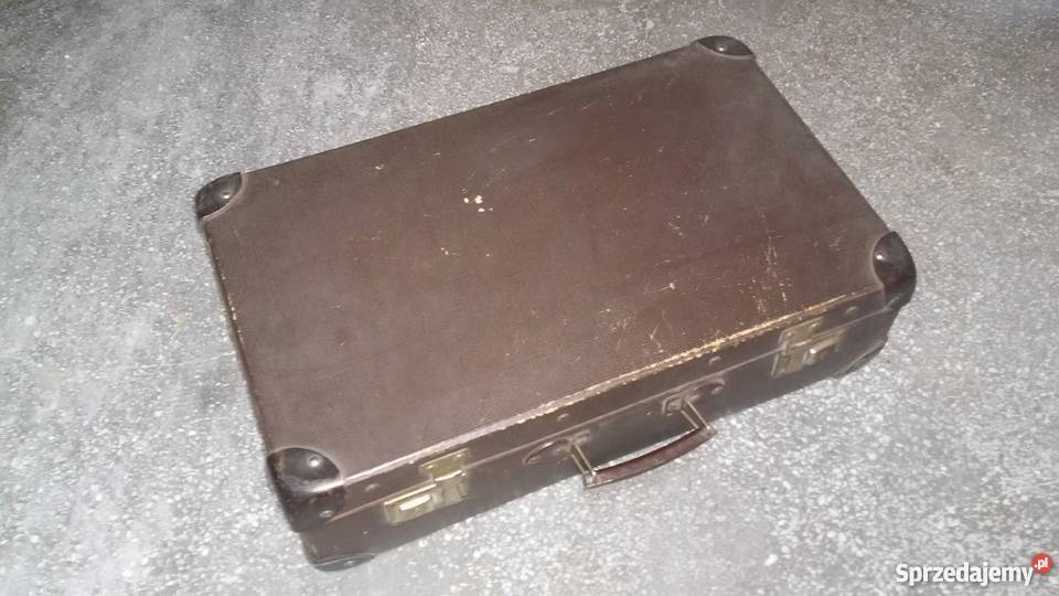 3 stare walizki z czasów PRL Warszawa