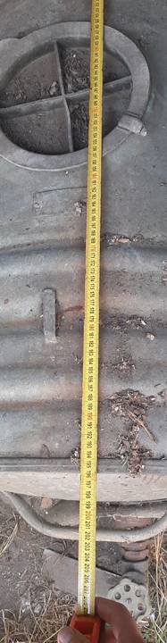 Beczka 600L na wodę ocynkowana Maszyny rolnicze Chełm sprzedam