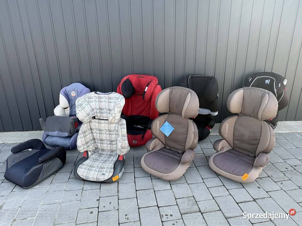 Foteliki samochodowe różne rodzajeMałe i wielkopolskie Ostrów Wielkopolski sprzedam