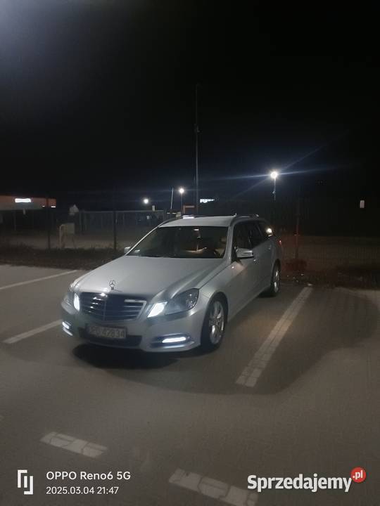 Mercedes Benz E klasa 18cgi avantgarda automat 7 nieuszkodzony Klasa E
