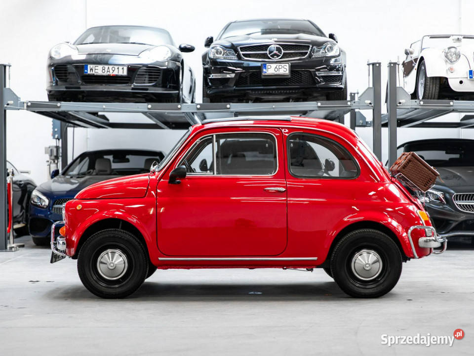 Fiat 500L Odrestaurowany Zabytek czerwony małopolskie Węgrzce