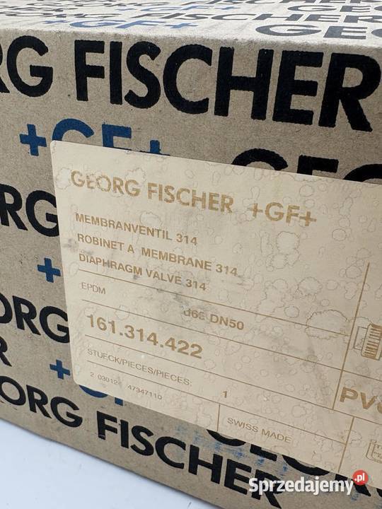 Georg Fischer 161314422 d63DN50 Typ 314 Zawór Warszawa