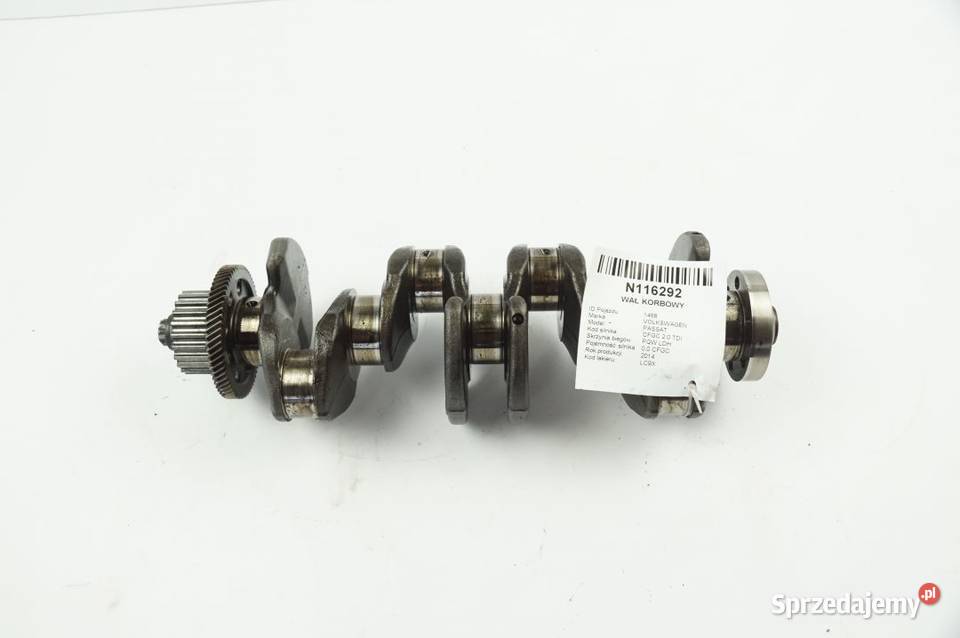 CFGC 20TDI PASSAT WAŁ KORBOWY sprzedam