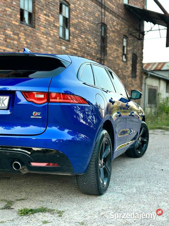 Jaguar FPACE S 30 V6 Supercharged Benzyna 381 małopolskie Niedomice
