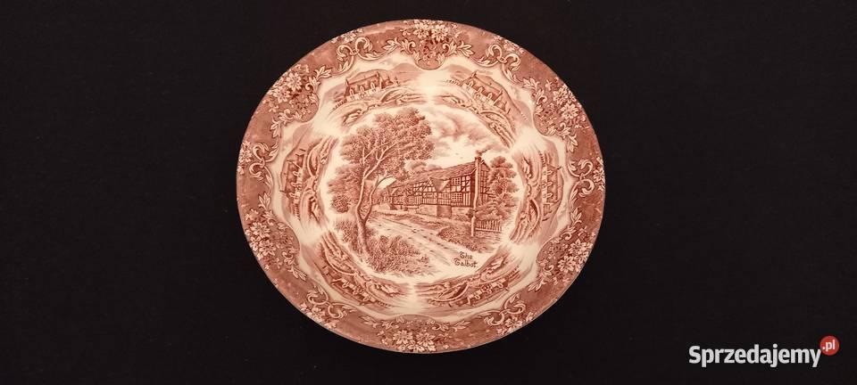 Talerz angielski głęboki Grindley lubelskie Chełm