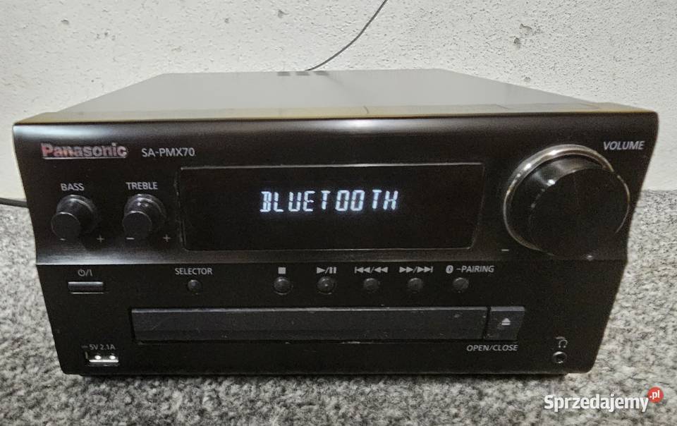 Wieża Panasonic SCPMX70 Bluetooth USB CD wysyłka Kraków sprzedam