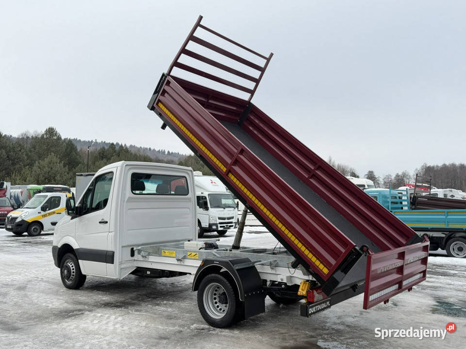 Volkswagen Crafter Nowa Zabudowa Wywrotka centralny zamek Widełki