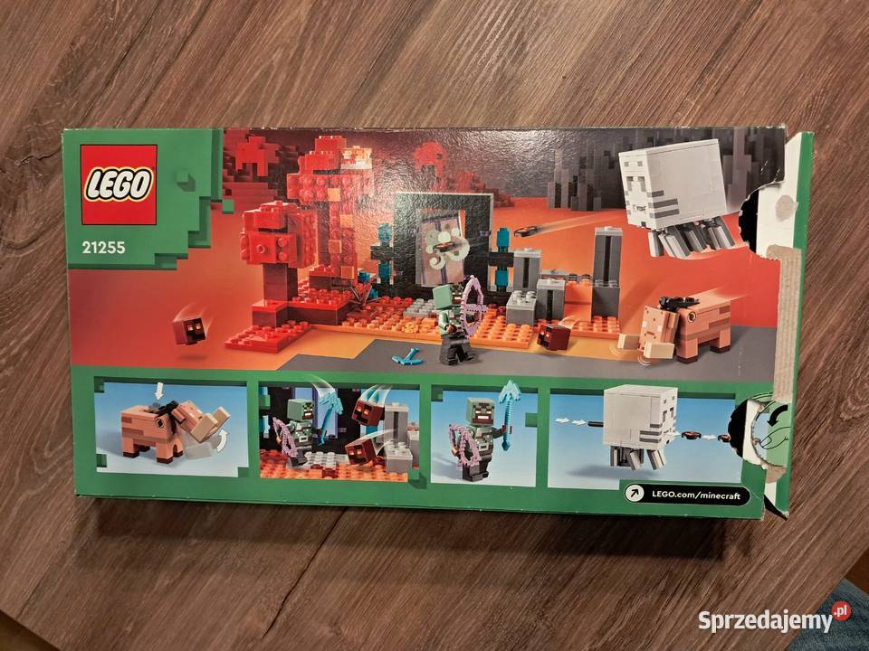 klocki lego 21255 z serii minecraft kompletne Sandomierz
